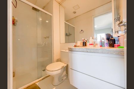 Banheiro da Suíte de apartamento à venda com 2 quartos, 60m² em Jaguaribe, Osasco