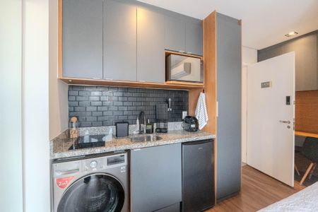 Studio à venda com 20m², 1 quarto e sem vagaCozinha