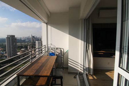 Apartamento à venda com 23m², 1 quarto e sem vagaVaranda da Sala