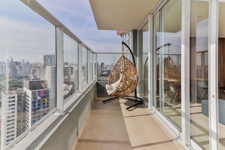Apartamento à venda com 23m², 1 quarto e sem vagaÁrea gourmet