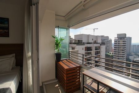 Apartamento à venda com 23m², 1 quarto e sem vagaVaranda da Sala