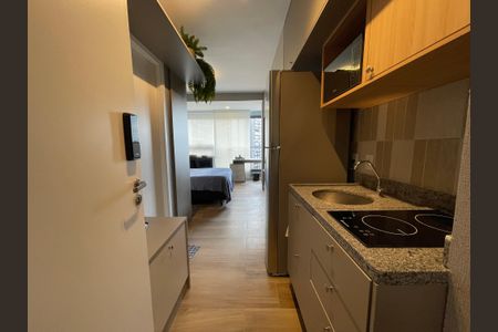 Apartamento para alugar com 26m², 1 quarto e sem vagaStudio - Cozinha