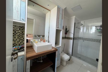 Banheiro da Suíte de apartamento à venda com 2 quartos, 82m² em Centro, Osasco