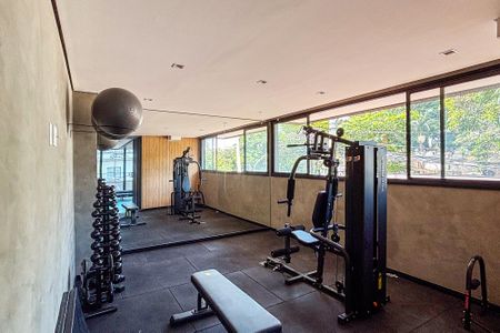 Apartamento para alugar com 25m², 1 quarto e sem vaga Apartamento para alugar com 25m², 1 quarto e sem vagaacademia