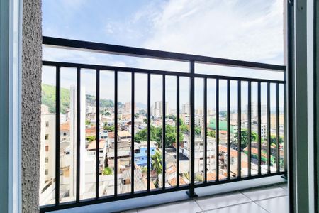 Varanda  de apartamento para alugar com 1 quarto, 34m² em Riachuelo, Rio de Janeiro