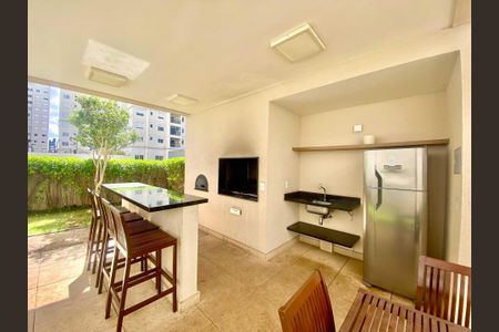 Apartamento para alugar com 37m², 1 quarto e 1 vagaChurrasqueira