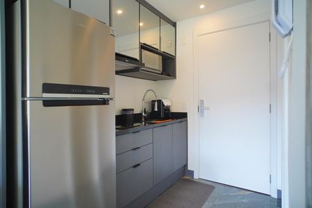 Cozinha  de kitnet/studio à venda com 1 quarto, 36m² em Passo D’areia, Porto Alegre
