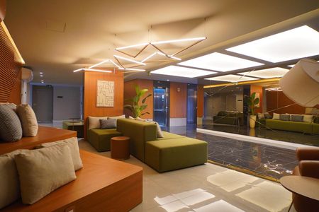 Studio à venda com 36m², 1 quarto e sem vaga Studio à venda com 36m², 1 quarto e sem vagaHall de entrada