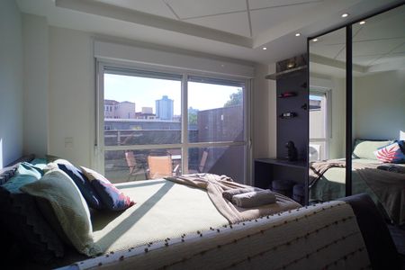 Studio à venda com 36m², 1 quarto e sem vaga Studio à venda com 36m², 1 quarto e sem vagaSala_Quarto