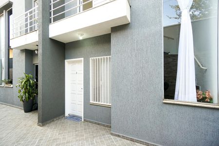 Casa de condomínio à venda com 65m², 3 quartos e 1 vagaFachada interna