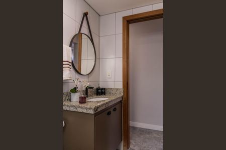 Apartamento à venda com 65m², 3 quartos e 2 vagasBanheiro Social