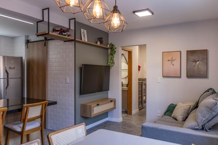 Sala de apartamento à venda com 3 quartos, 65m² em Nova Granada, Belo Horizonte