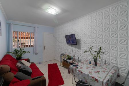 Sala de casa de condomínio à venda com 2 quartos, 70m² em Burgo Paulista, São Paulo