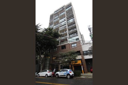 Studio à venda com 27m², 1 quarto e sem vagaFachada do Prédio