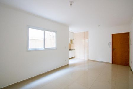 Sala de apartamento à venda com 3 quartos, 76m² em Vila Pires, Santo André
