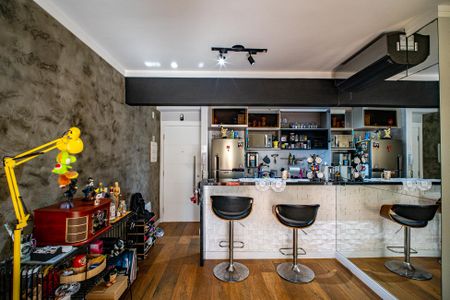 Sala de apartamento à venda com 2 quartos, 60m² em Vila Gomes, São Paulo