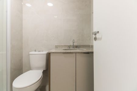 Banheiro  de kitnet/studio para alugar com 1 quarto, 26m² em Vila Matilde, São Paulo
