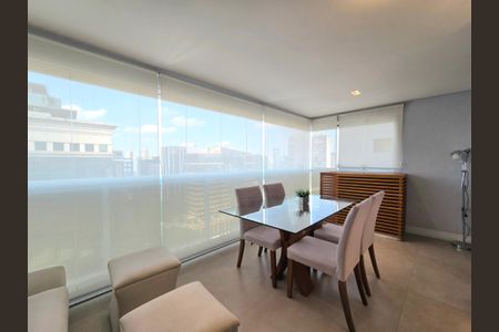 Apartamento para alugar com 62m², 1 quarto e 1 vaga Apartamento para alugar com 62m², 1 quarto e 1 vagaVaranda