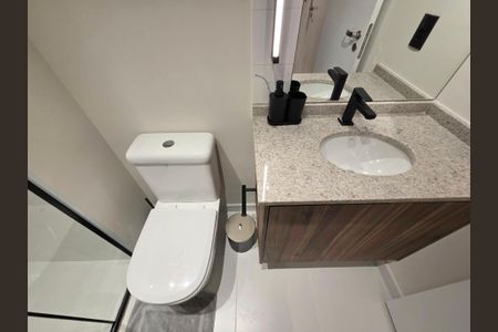 Apartamento para alugar com 30m², 1 quarto e sem vaga Apartamento para alugar com 30m², 1 quarto e sem vagaBanheiro da Suíte