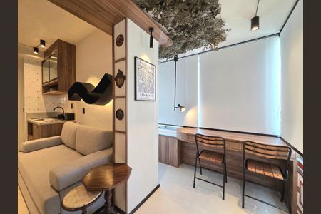 Apartamento para alugar com 30m², 1 quarto e sem vaga Apartamento para alugar com 30m², 1 quarto e sem vagaVaranda