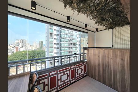 Apartamento para alugar com 30m², 1 quarto e sem vaga Apartamento para alugar com 30m², 1 quarto e sem vagaVaranda