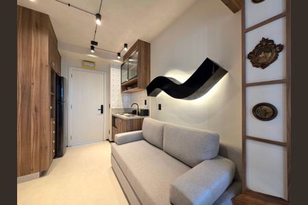 Sala de apartamento para alugar com 1 quarto, 30m² em Vila Nova Conceição, São Paulo