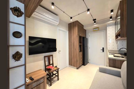 Sala de apartamento para alugar com 1 quarto, 30m² em Vila Nova Conceição, São Paulo