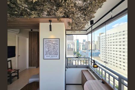 Apartamento para alugar com 30m², 1 quarto e sem vaga Apartamento para alugar com 30m², 1 quarto e sem vagaVaranda