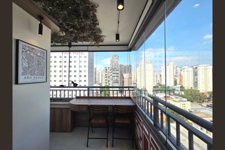 Apartamento para alugar com 30m², 1 quarto e sem vaga Apartamento para alugar com 30m², 1 quarto e sem vagaVaranda