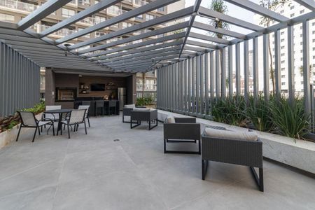 Apartamento para alugar com 30m², 1 quarto e sem vaga Apartamento para alugar com 30m², 1 quarto e sem vagaÁrea comum - Churrasqueira