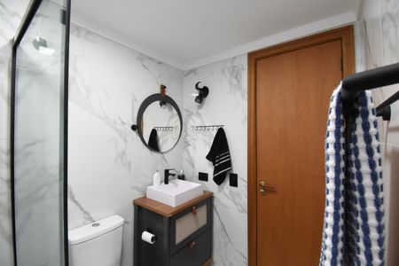 Studio para alugar com 52m², 1 quarto e 1 vagaBanheiro da Suíte