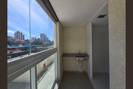 Varanda da Sala de apartamento à venda com 3 quartos, 68m² em Vila Galvão, Guarulhos