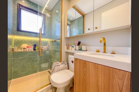 Apartamento à venda com 78m², 2 quartos e 2 vagasBanheiro da Suíte 1