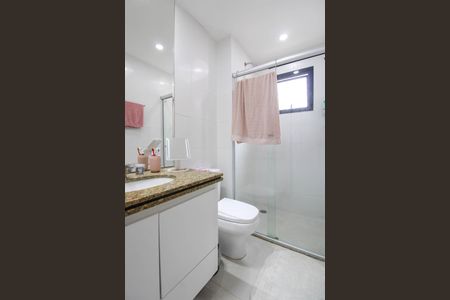 Apartamento à venda com 115m², 3 quartos e 3 vagasBanheiro da Suíte 2