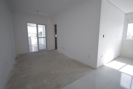 Sala de apartamento à venda com 2 quartos, 54m² em Vila Pires, Santo André