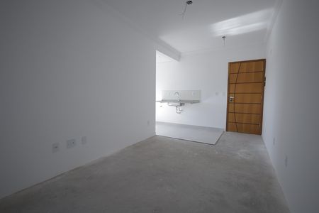 Sala de apartamento à venda com 2 quartos, 54m² em Vila Pires, Santo André