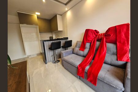 Sala de apartamento para alugar com 2 quartos, 45m² em Jardim Casablanca, São Paulo