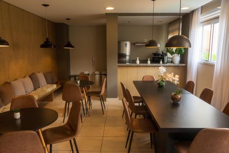 Apartamento para alugar com 35m², 2 quartos e sem vagaÁrea comum - Salão de festas