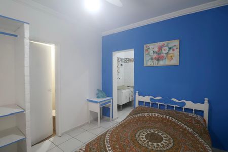 Sala de apartamento para alugar com 1 quarto, 15m² em Jardim Guaiuba, Guarujá