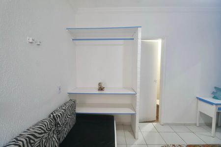 Sala de apartamento para alugar com 1 quarto, 15m² em Jardim Guaiuba, Guarujá