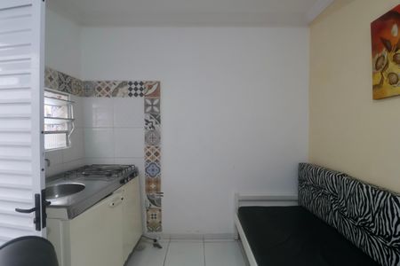 Sala de apartamento para alugar com 1 quarto, 15m² em Jardim Guaiuba, Guarujá