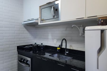 Studio para alugar com 31m², 1 quarto e sem vagaCozinha 