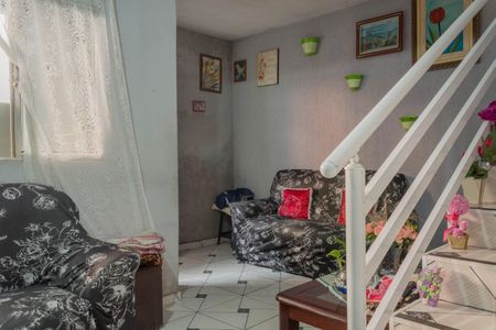 Sala de casa à venda com 3 quartos, 50m² em Conjunto Habitacional Calux, São Bernardo do Campo