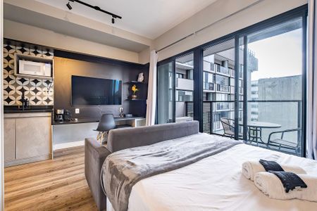 Studio de kitnet/studio para alugar com 1 quarto, 32m² em Pinheiros, São Paulo