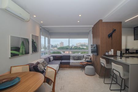 Apartamento para alugar com 31m², 1 quarto e 1 vaga Apartamento para alugar com 31m², 1 quarto e 1 vagaSala