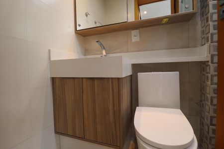 Apartamento à venda com 54m², 2 quartos e 1 vagaBanheiro da Suíte