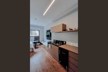 Studio para alugar com 24m², 1 quarto e sem vagaCozinha