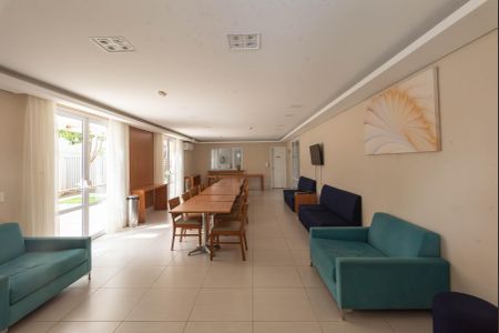 Apartamento para alugar com 58m², 2 quartos e 1 vagaÁrea comum - Salão de festas