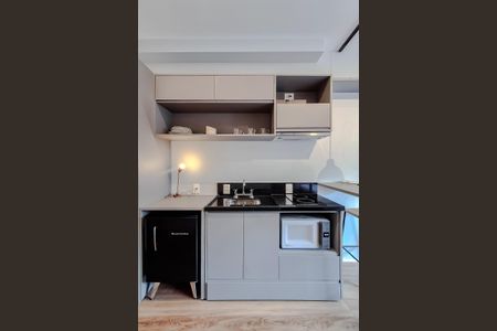 Studio para alugar com 24m², 1 quarto e sem vagaCozinha
