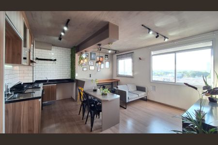 Sala/Cozinha de apartamento para alugar com 1 quarto, 34m² em Vila Leopoldina, São Paulo